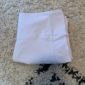 White Biker Shorts